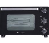 Mini horno eléctrico 28l negro 1500w