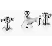 Dornbracht madison mezclador de lavabo de tres agujeros, con desagüe automático, proyección de 135 mm, 20700360-00, color: cromo