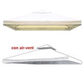 Funda con airvent para cenador de 3x3 metros