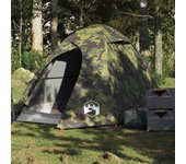 Tienda de campaña iglú para 2 personas impermeable camuflaje 2 personas / verde