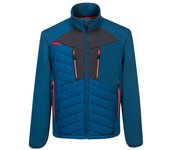 Chaqueta laboral dx4 hybrid baffle paneles acolchados de insulatex portwest dx471