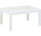 Maison exclusive - mesa de jardín de plástico blanco 78x55x38 cm
