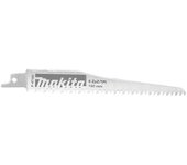 Makita p-47101 - blister de 5 sierras de sable hcs/cv para madera corte curvo y limpio 130mm 6 dpp tipo d
