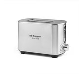 Tostador inox doble rebanada orbegozo to 5030,ranura extra ancha y carcasa de acero inoxidable