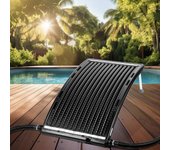 Calefacción solar estera calefactora de piscina calentador de piscina negro módulo solar calefacción
