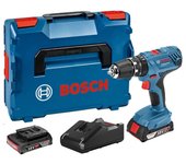 Taladro de impacto de la batería de 18v gsb 18v-21 | 2x 2.0ahakku con l-boxx