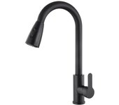 Grifo de cocina con manguera extraíble, grifo para fregadero de cocina, grifo giratorio para agua caliente y fría
