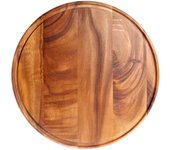 Placa de madera oscura h&h cm36