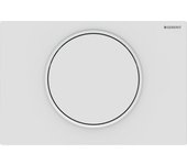 Geberit sigma10 placas de accionamiento para fregaderos empotrados, 115.758.01.5, color: lacado blanco mate