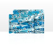 Don hierro - set de 2 bandejas de servir, 42 x 29 cm y 48 x 37 cm, aptas para lavavajillas.-