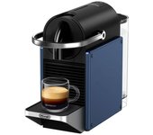 Cafetera automática de cápsulas de longhi pixie en127.bl 1 l azul