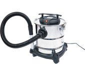 Aspiradora de cenizas - fuxtec k416 - 1200w, 20l, para chimenea