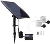 Bomba de oxígeno solar, aireador solar para estanques, oxigenador solar para acuarios, oxigenador, bomba de aire para acuarios de jardín