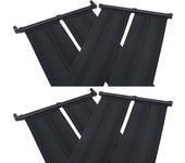 Vidaxl panel calentador solar para piscinas 4 unidades 80x310 cm