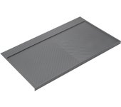 Emuca protector fondo fregadero sink para mueble de cocina, m100, 967x580mm, espesor de tablero 16mm, cortable, plástico, gris antracita