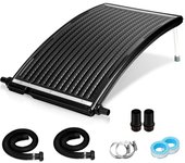 Calentador solar para piscina - calentador solar curvo para piscina, 15 l, ø38 mm, accesorios piscina