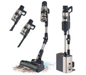 Cecotec aspiradora escoba conga rockstar 5500 hurricane station flex, max 220 aw, base autovaciado, tubo flexible