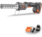Encendedor a batería para barbacoa fuxtec e1cl20 set con batería de 2ah y cargador de 1a