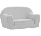 Sillón desplegable para niños gris claro