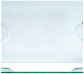 Placas de vidrio rectangulares transparentes 31 x 24 h&h