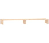 Soporte para monitor 100 x 27 x 10 cm madera maciza de pino 02_0004436