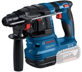 Taladro percutor inalámbrico bosch professional gbh 18v-22 professional solo, 18 voltios azul/negro, sin batería ni cargador