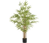 Tectake árbol de bambú artificial bambosa, con textura realista