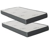 Colchón pack 2 viscoelástico 90x190x20/90x190x15