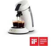 Cafetera express senseo philips hogar csa210/11 monodosis blanca