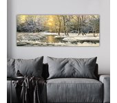 Pintura decorativa lienzo yty23800825_3080 multicolor 30x80 cm