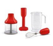 Set 4 accesorios batidora rojo smeg hbac11rd