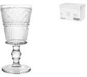 Copas h&h romance en vidrio trabajado transparente cl 24