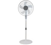 Ventilador de pie silencioso ac belmonte 45w blanco-gris