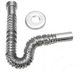 Manguera extensible magikone cromada con rosa 11/4 x 32