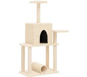 Muebles para gatos, torre, juguete para trepar, rascador, plataforma para trepar con postes rascadores de 02_0022463