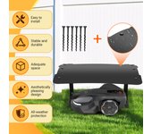 Garaje para cortacésped techo para robot cortacésped garaje para cortacésped herramientas de jardinería