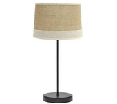 Lampara de sobremesa modelo tietar saco/beis
