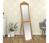 Maison exclusive - espejo de pie dorado 50x200 cm