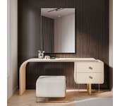 Espejo de pared rectangular para colgar 120x70cm – espejo decorativo para salón, baño, entrada (lus197)