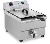 Freidora eléctrica profesional para restaurante válvula de drenaje 1 x 16 litros - 230 v 14_0001777