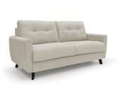 Callisto sofá cama convertible de tela suave e impermeable 188 cm (mat. 140x197) crema