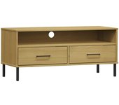 Mueble tv multimedia estantería para televisión buffet para televisión comedor salón dormitorio con patas 02_0026870