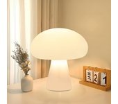 Lámpara de noche inalámbrica en forma de hongo, luz nocturna portátil en forma de hongo, recargable por usb.
