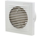 Ventilador de baño ventilador de pared con deflector de descarga de 100 mm campana extractora inodoro cocina
