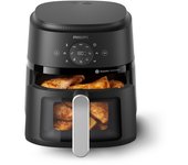 Philips 2000 series na221/00 freidora de aire caliente 4,2 l 1500 w negro, plata