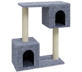 Torre de muebles para gatos, juguete para trepar, rascador, plataforma para trepar con postes rascadores 02_0022610