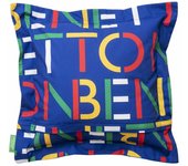 Cojín benetton azul (40 x 40 cm)
