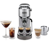 Macchina caffè espresso de longhi 0132106349 dedica duo ec890 m metal