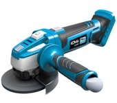 Amoladora 20v (sin batería ni cargador) ø115mm 28,9x23,9cm koma tools pro series battery