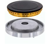 Conjunto tapeta + aro y quemador cocinas teka grande 92 mm